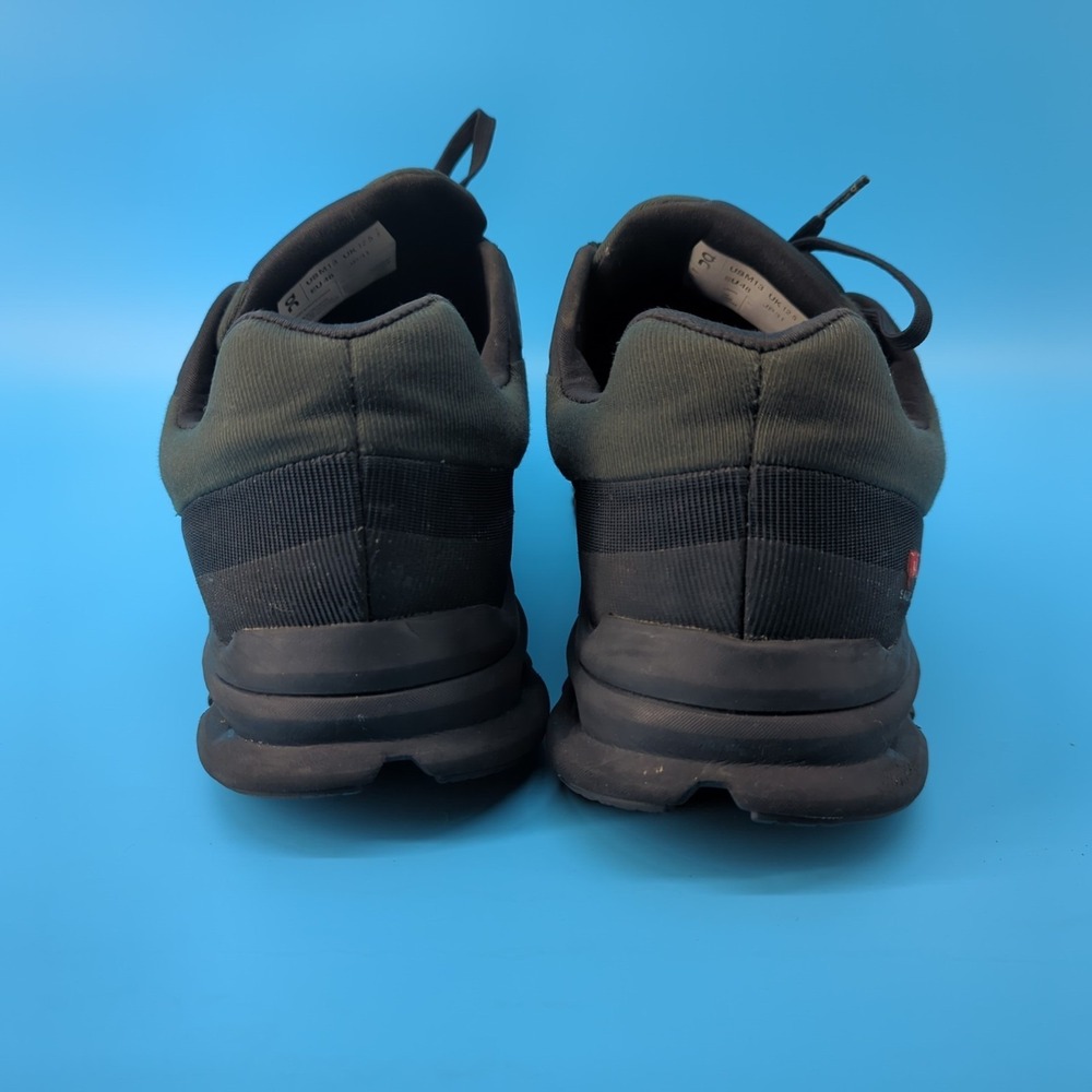 On Cloudrunner Waterproof Triple Black Running Shoes Men's 13 US Speed board - Picture 5 of 10
